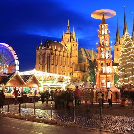 Ferienwohnung Zur Trolle Erfurt Exterior foto