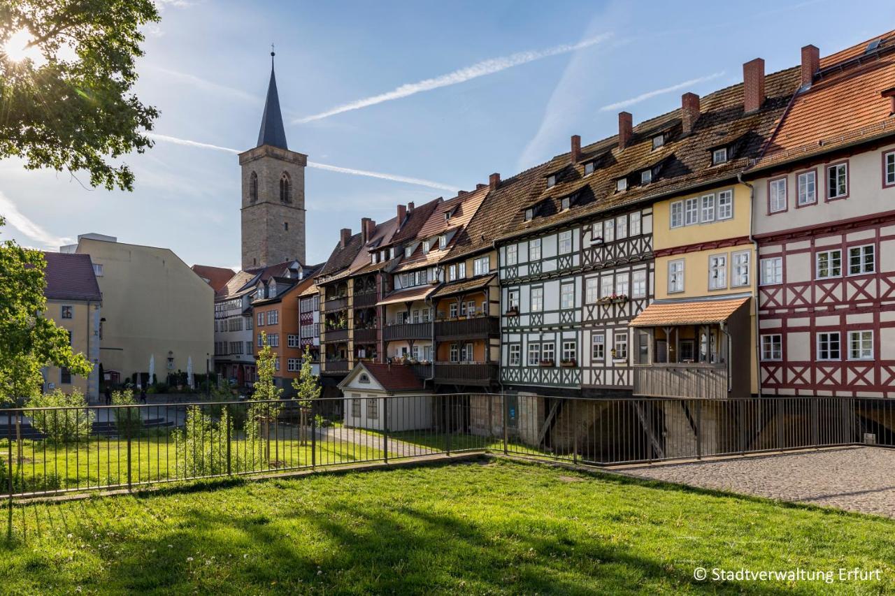 Ferienwohnung Zur Trolle Erfurt Exterior foto
