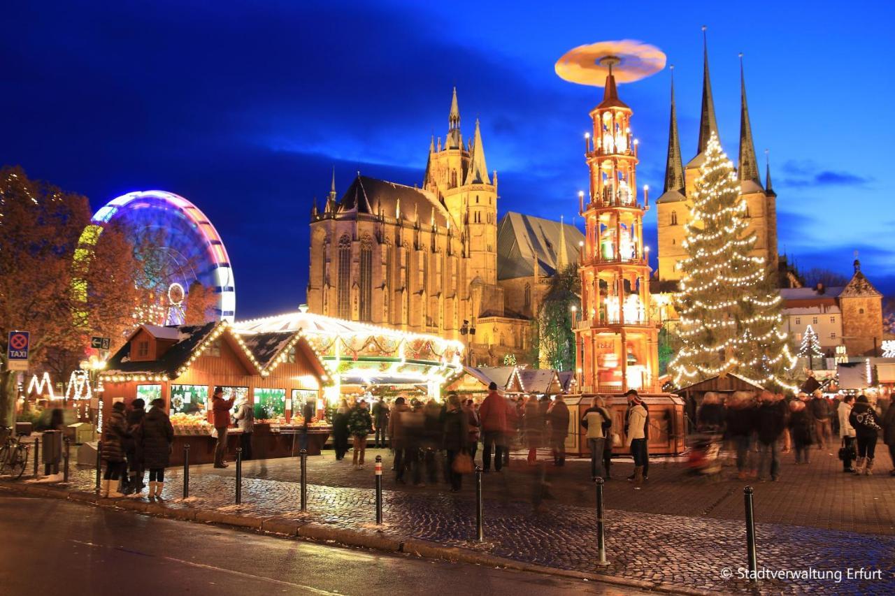 Ferienwohnung Zur Trolle Erfurt Exterior foto